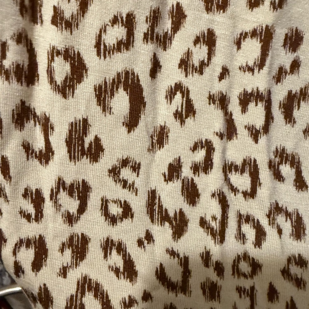GAP Cream Leopard Print Midi Dress - Picture 4 of 6